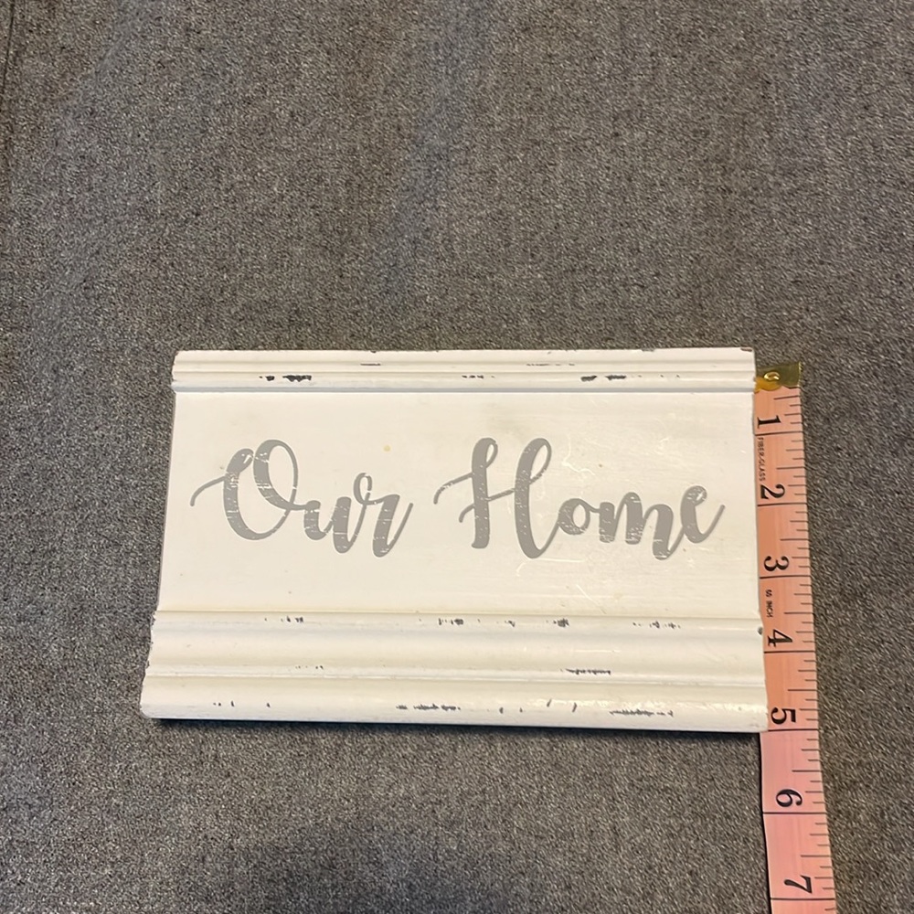 Our Home sign - Picture 4 of 4